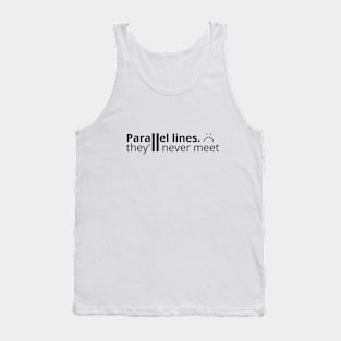 Funny Math Quote Tank Top